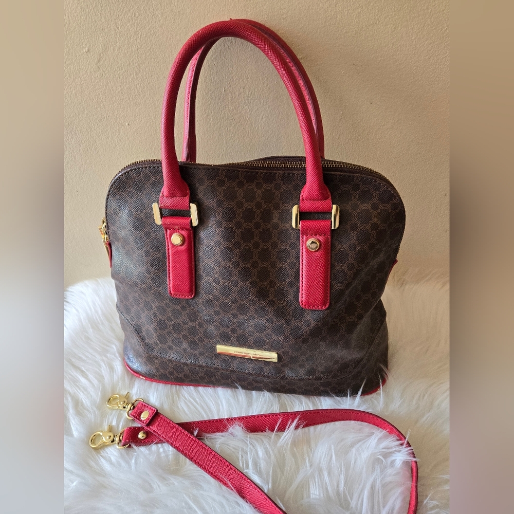 Ivanka Trump Ava Dome Satchel Handbag Purse Tote